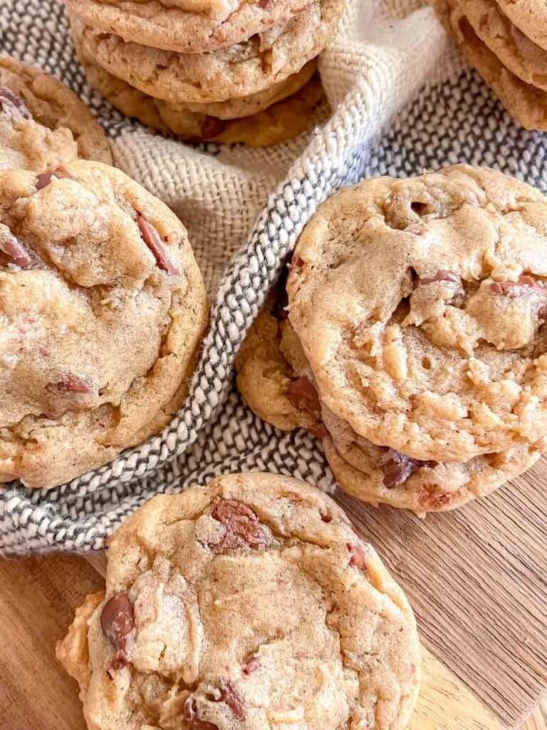 Making sourdough cookies is a great way to use up your sourdough discard and make something amazing for family or friends to enjoy!