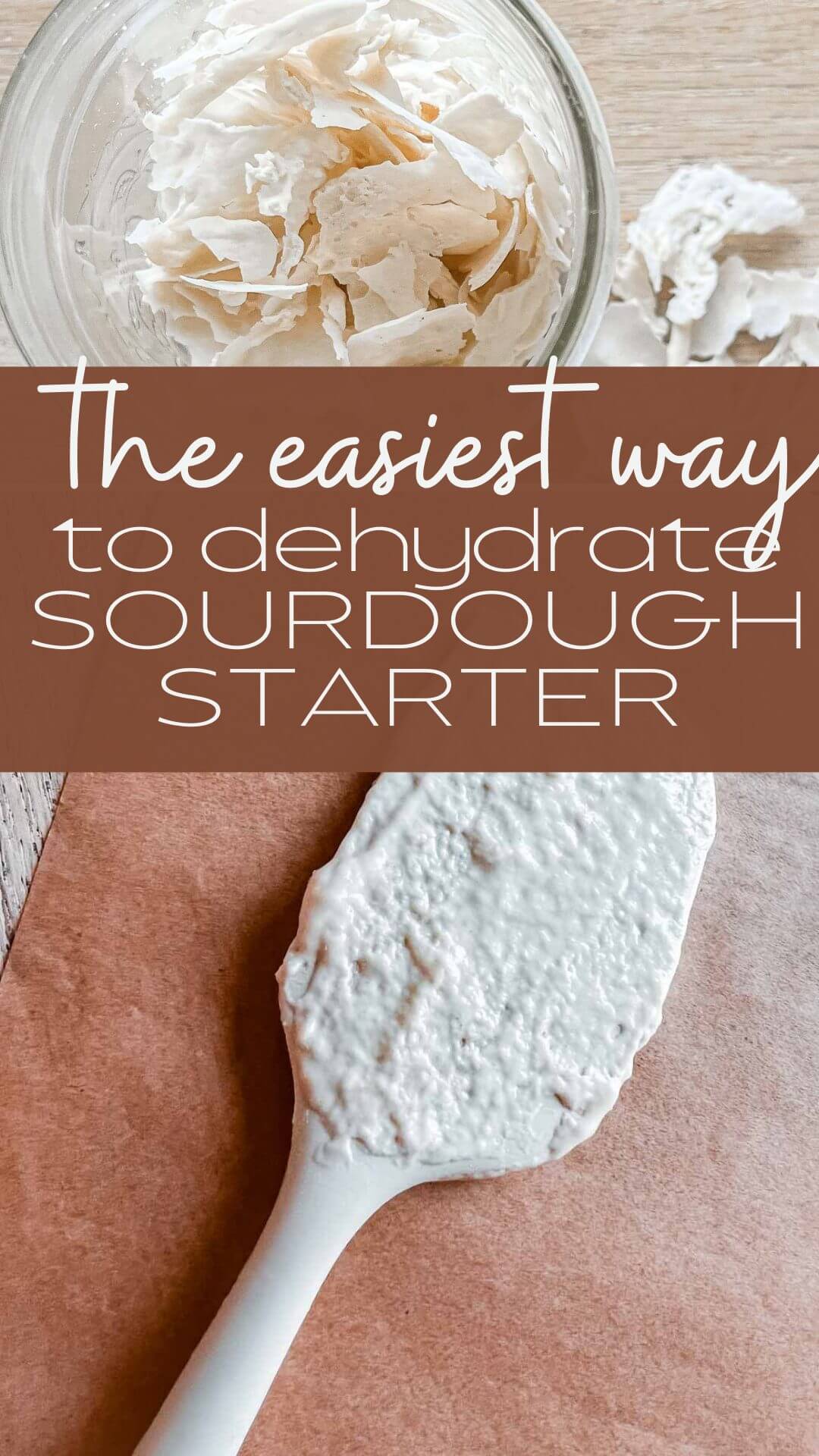 How to dehydrate sourdough starter for storage and future use. I two easy methods including a super easy hack. Save your sourdough!