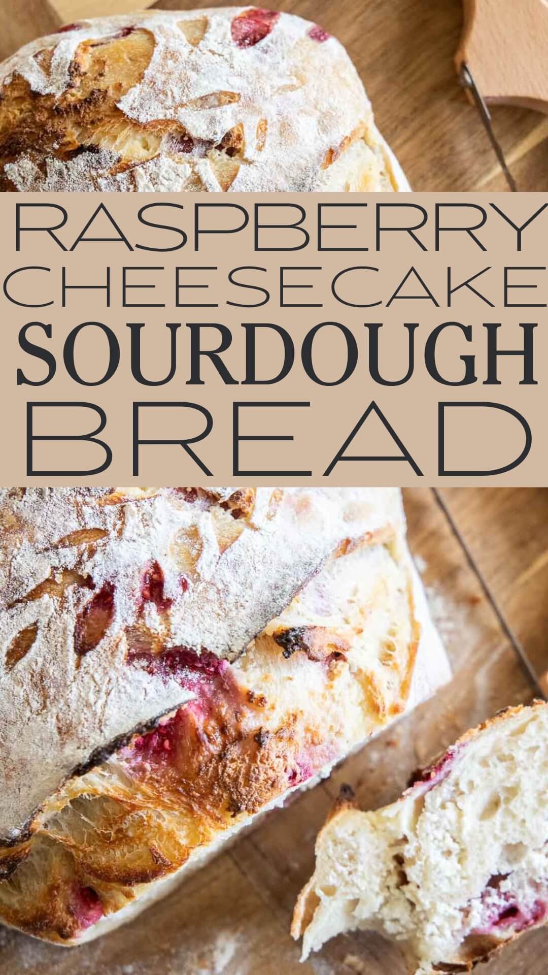Make this amazing raspberry cheesecake sourdough bread using my sourdough bread recipe and the cheesecake filling and raspberries are perfectly balanced in this bread. It is a sweet sourdough bread treat elevating simple bread to something even better!