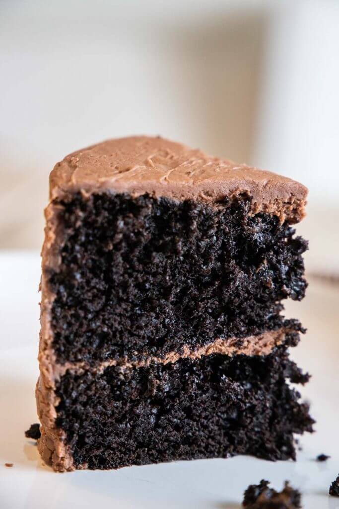 Make this decadent sourdough chocolate cake using your sourdough discard. This cake is moist and so flavorful, perfect for any occasion.