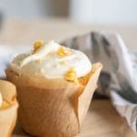 Easy Sourdough Carrot Cake Cupcakes