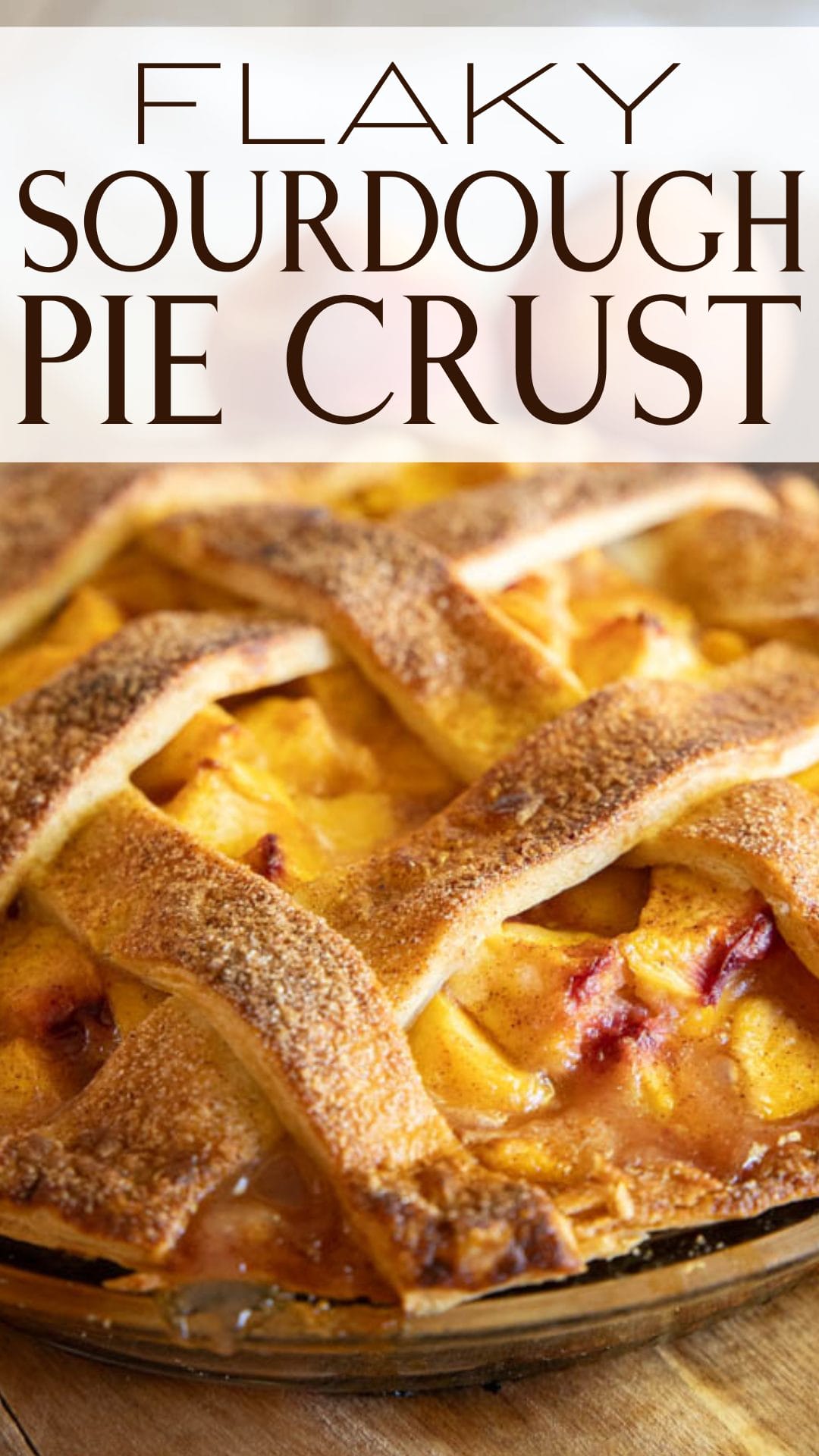 Learn how to make easy, amazing sourdough pie crust. With simple ingredients you can make your own homemade pies, pot pies and more. 