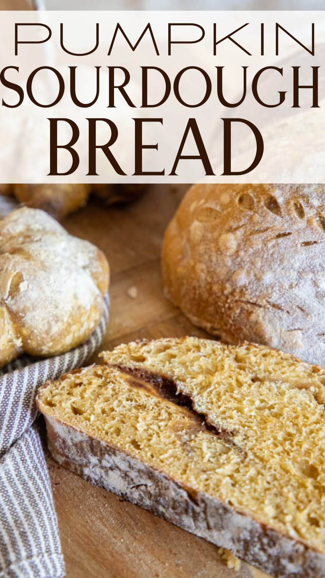 This is an amazing fall treat! This is a fun take on regular dutch oven sourdough bread, but with all the pumpkin spice flavors! Enjoy this bread a french bread, toasted with butter or even with a sweet honey butter!