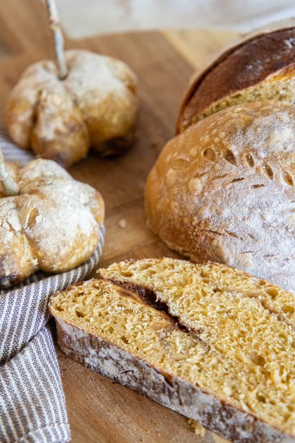 Amazing Pumpkin Sourdough Bread